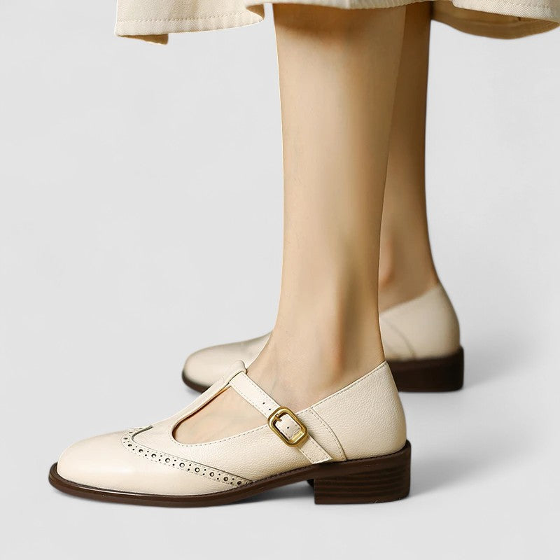 Comfortable slip-on shoes for women shown in beige, black and brown