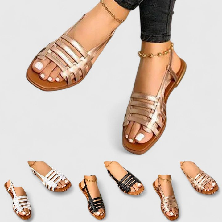 Loredana | Cushioned Slingback Summer Sandals