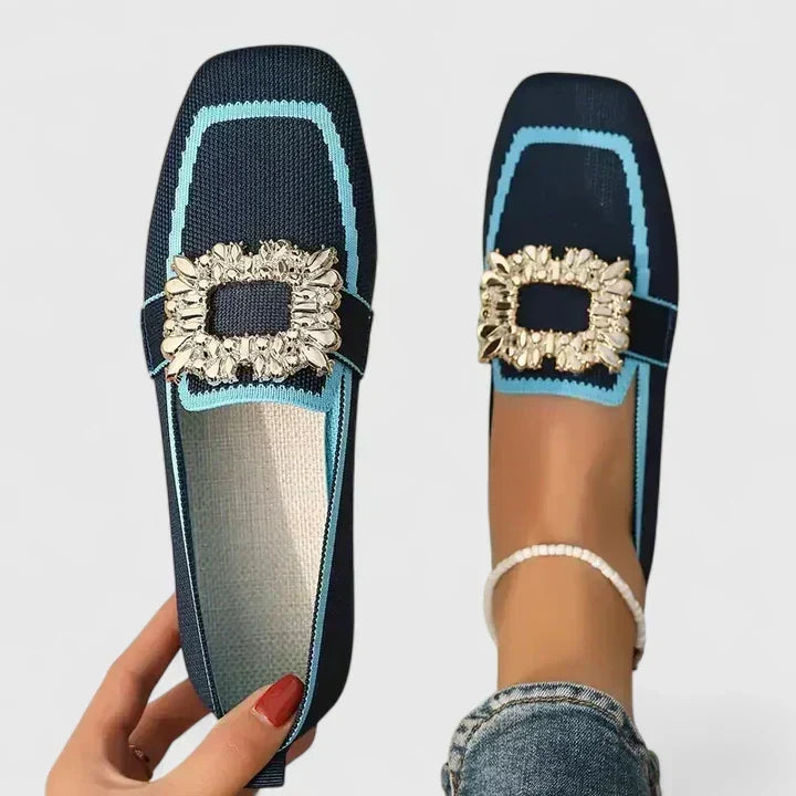 Maylora comfortable slip-on loafers for women shown in a classic silhouette