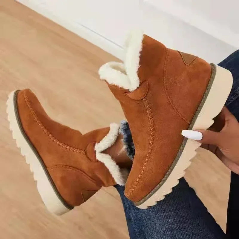 Alyra | Cushioned Insole Boots with Slip-Resistant Grip
