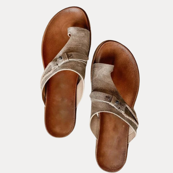 Delia | Three-Arch Cushioned Open-Toe Sandals