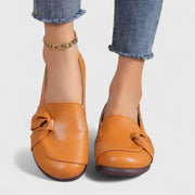Iva elegant timeless heeled shoes shown in orange, black and beige