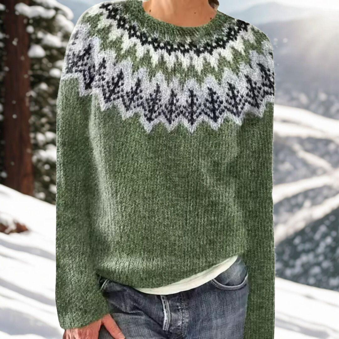 Emily warm knit jumper in a relaxed, cosy fit for everyday wear