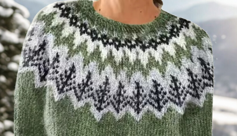 Emily warm knit jumper in a relaxed, cosy fit for everyday wear