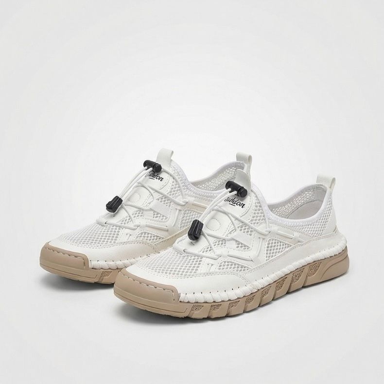 Aurora womens comfort walking shoes shown in several colours including white, black and beige