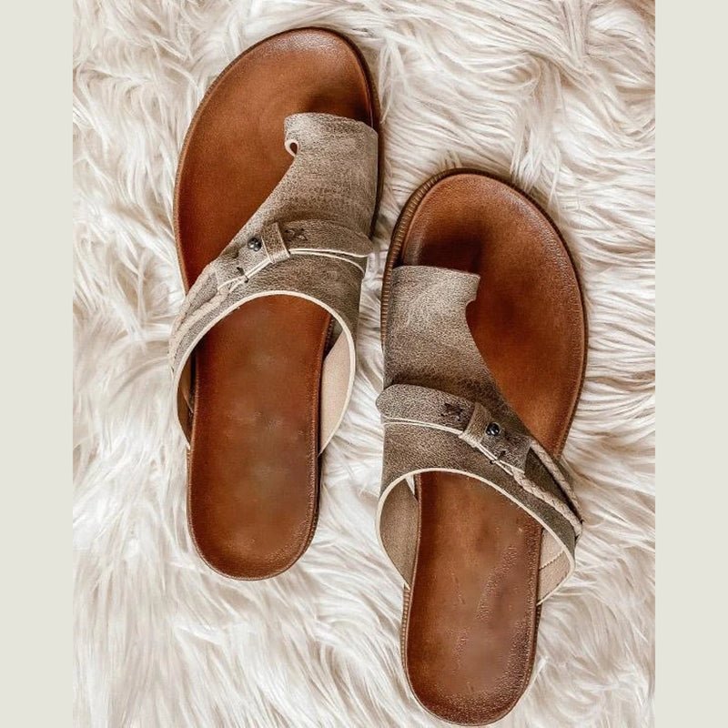 Delia | Three-Arch Cushioned Open-Toe Sandals