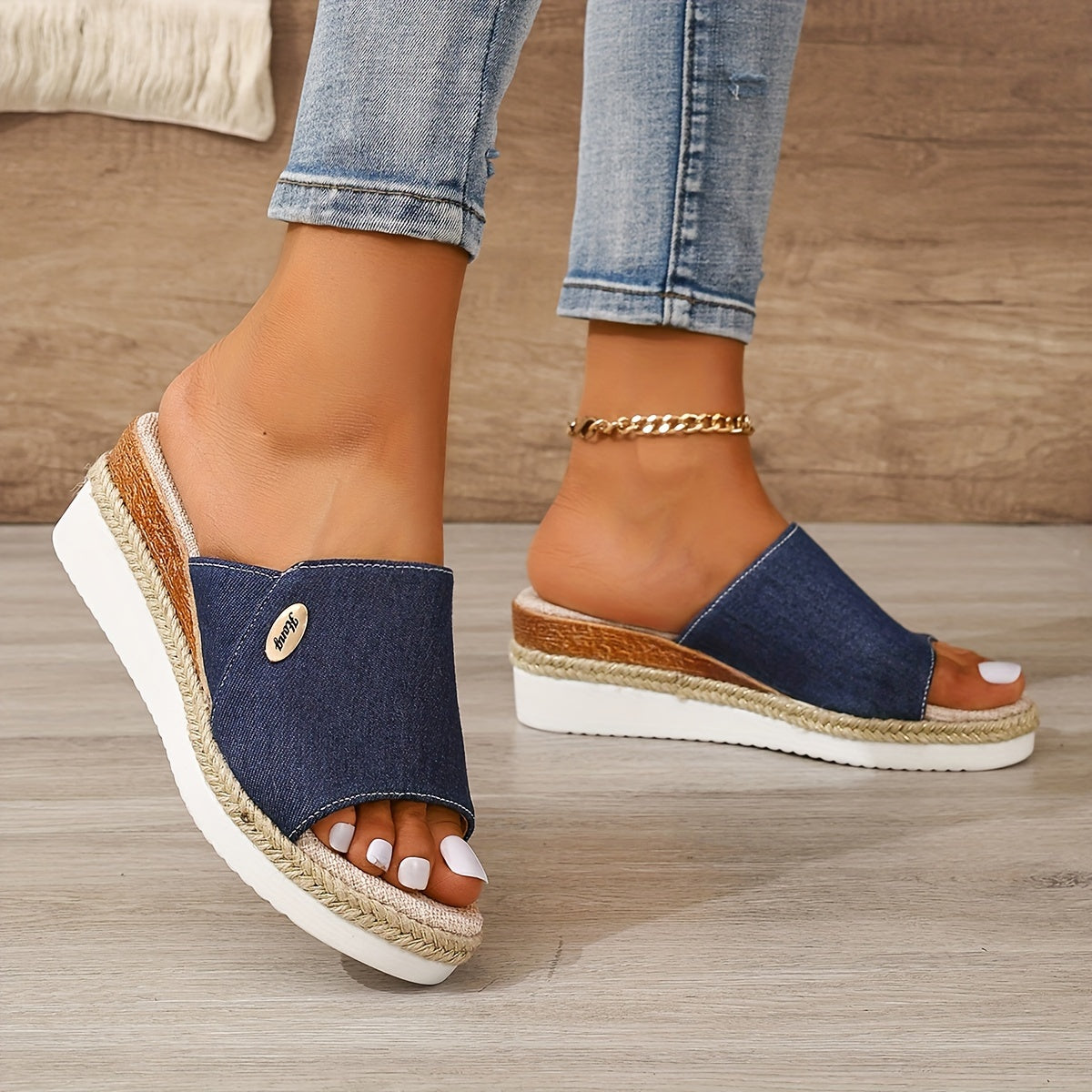Marisol wedge sandals pair