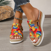 Hadley | Platform Slide Sandals