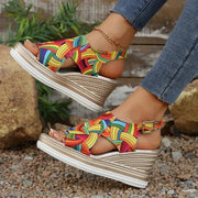 Teagan | Platform Wedge Sandals