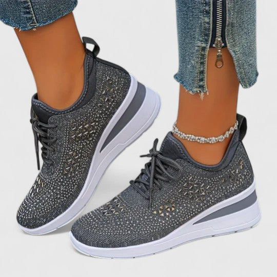 Poppy signature everyday sneakers shown in a range of colours