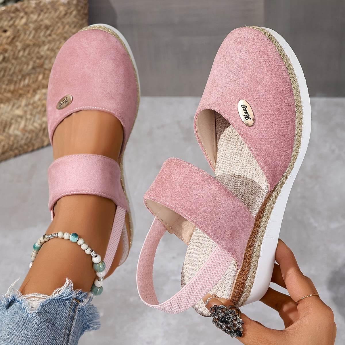 Harlowe wedge sandals side