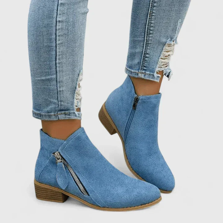 Marizheah | Vintage-Inspired Boots with Durable Sole