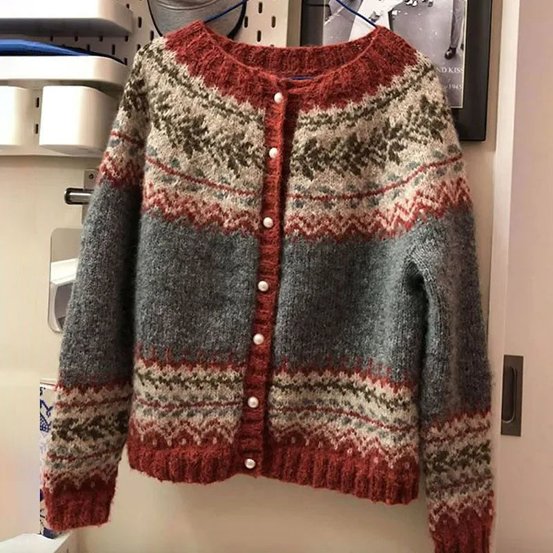 Atasha soft cosy knit sweater with a relaxed, flattering fit