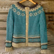 Allaira soft cosy knit jumper with textured weave, styled for everyday layering