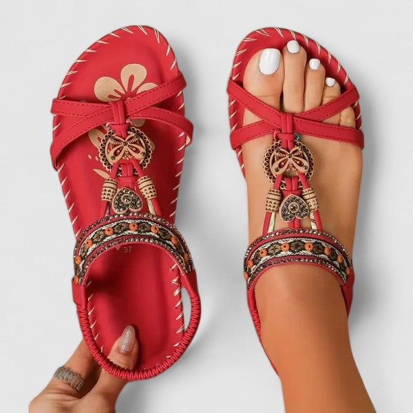 Maryna | Heel-Cap Sandals with Comfort+ Insoles