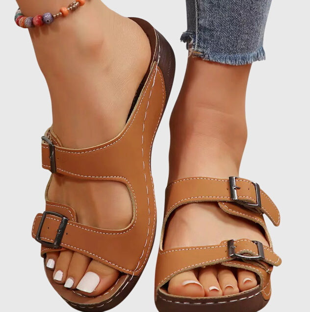 Boston | Reinforced-Heel Slide Sandals