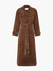 Chantal belted trench coat styled for a polished everyday look