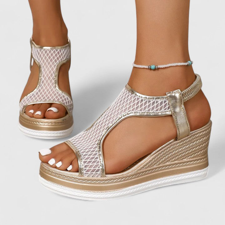 Tatyanna | Gel-Cushioned 4 cm Thick-Sole Sandals
