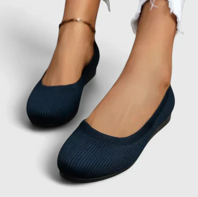 Women's versatile comfort slip-on shoes shown in multiple colours