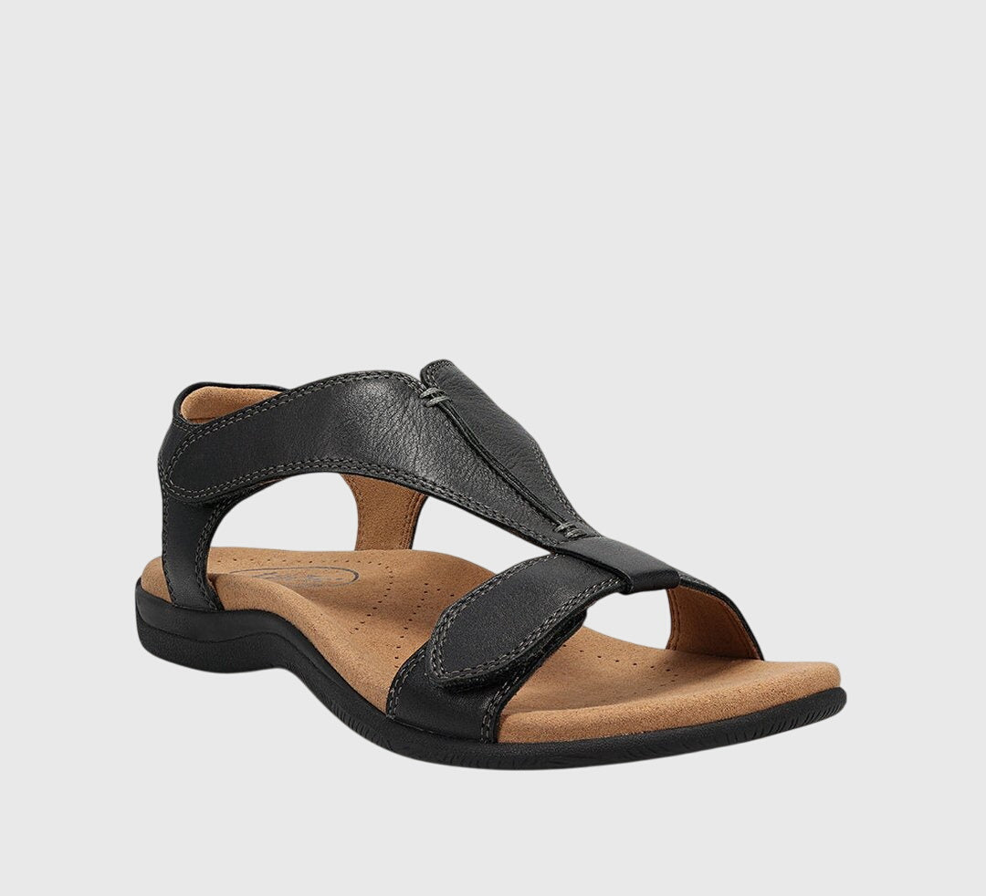 Liana | Velcro Strap Cushioned Sandals