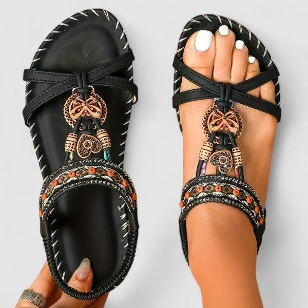 Maryna | Heel-Cap Sandals with Comfort+ Insoles