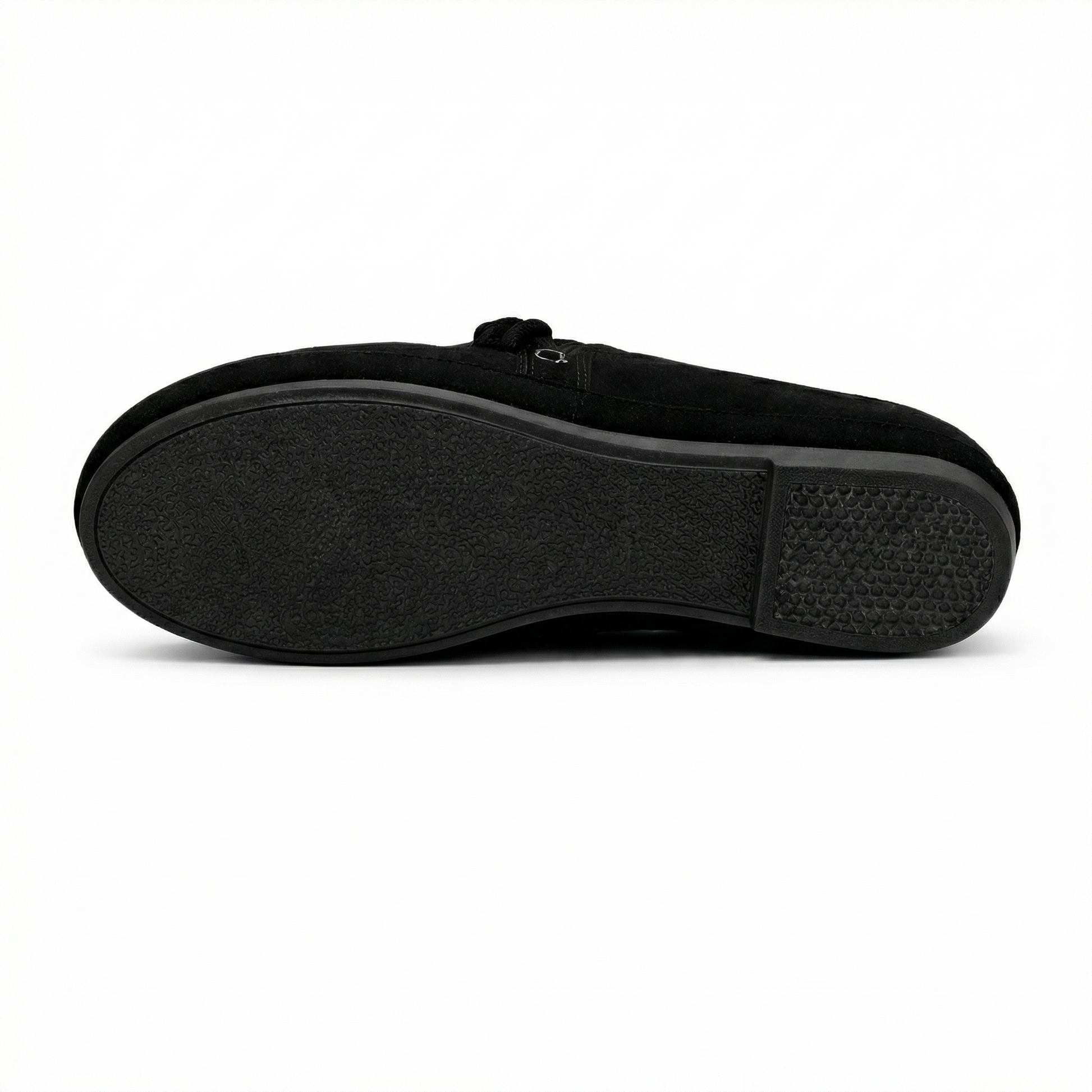 Anisa elegant moccasins in beige and black, classic loafer silhouette for everyday wear