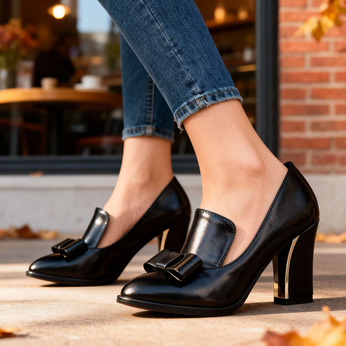 Maisie pumps side