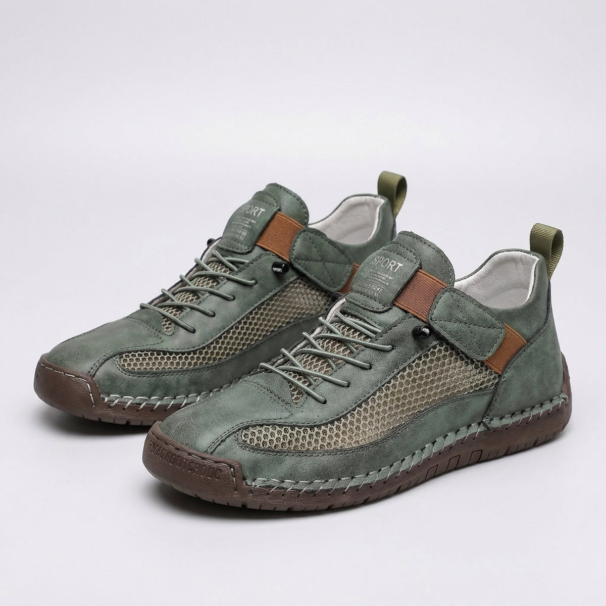Willow lightweight women's sneakers shown in white, navy and olive green colourways