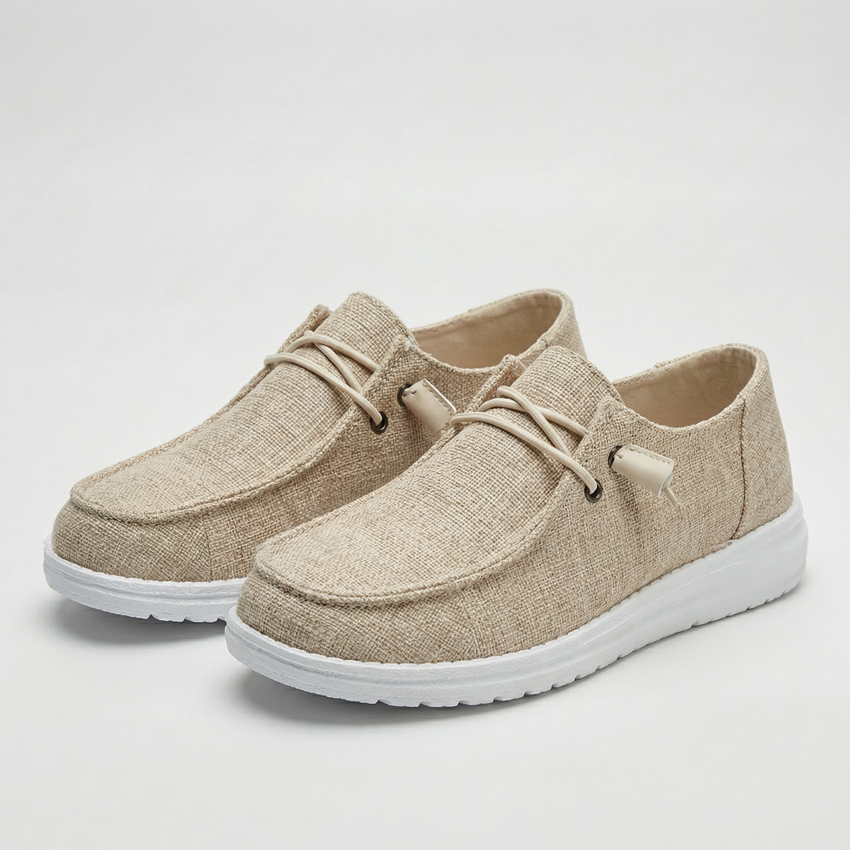 Grace womens casual comfort shoes in neutral tones for everyday wear