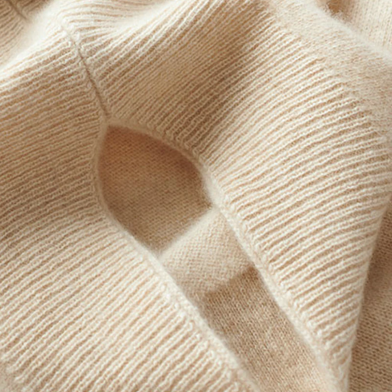 Alpina premium Merino wool shawl shown in tan, beige, black and red, oversized cut