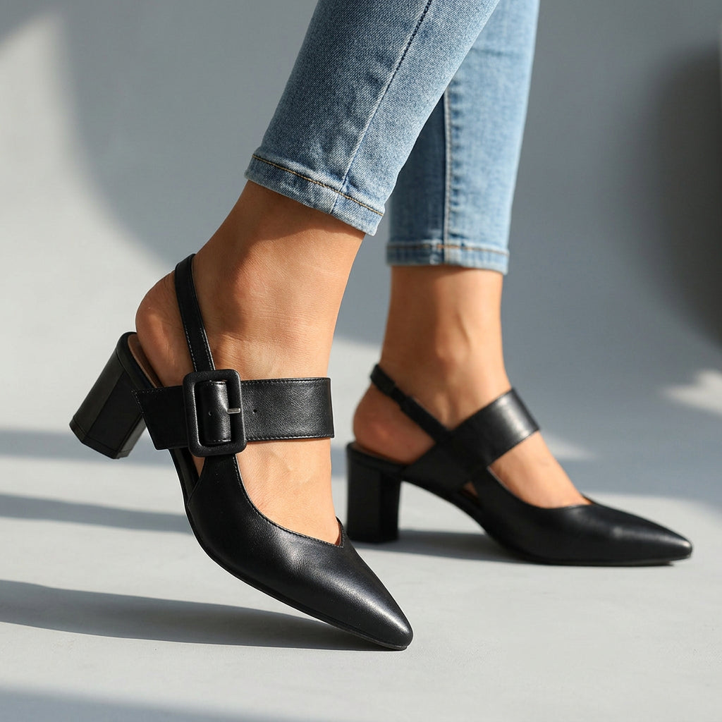 Georgiana slingbacks side