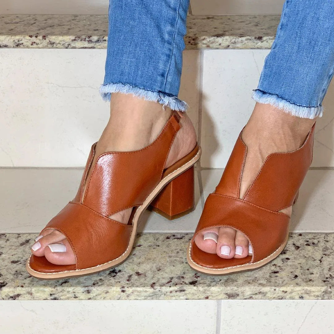 Mariposa sandals worn