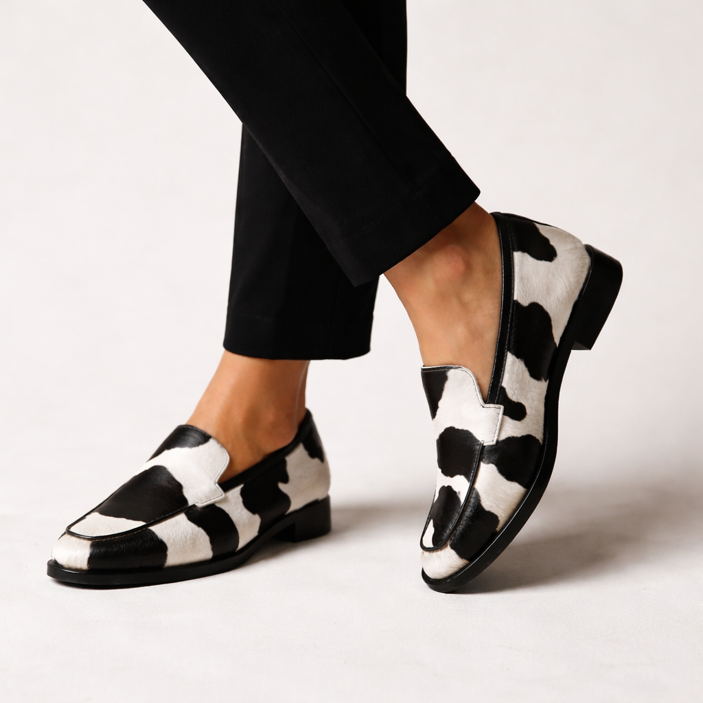 Elegant timeless women's loafer with a classic slip-on silhouette