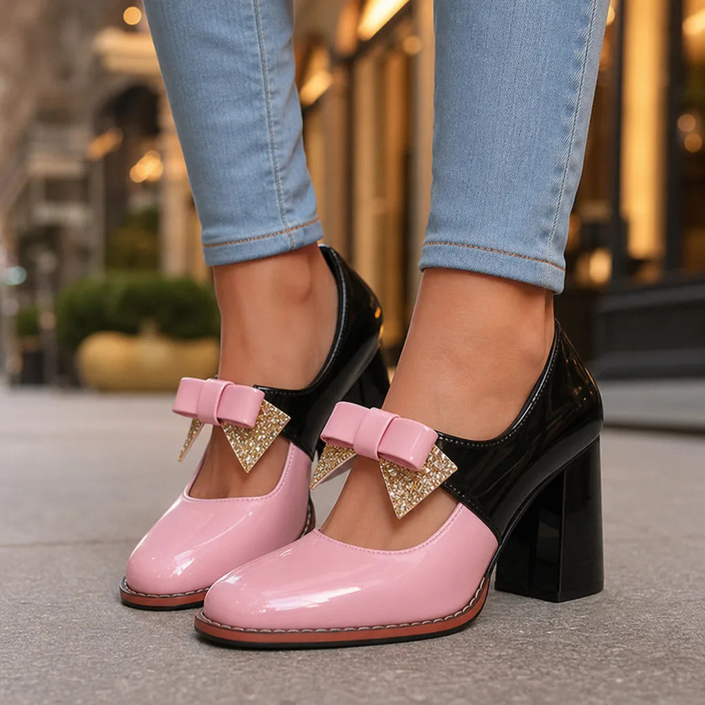 Merrin Mary Janes pink