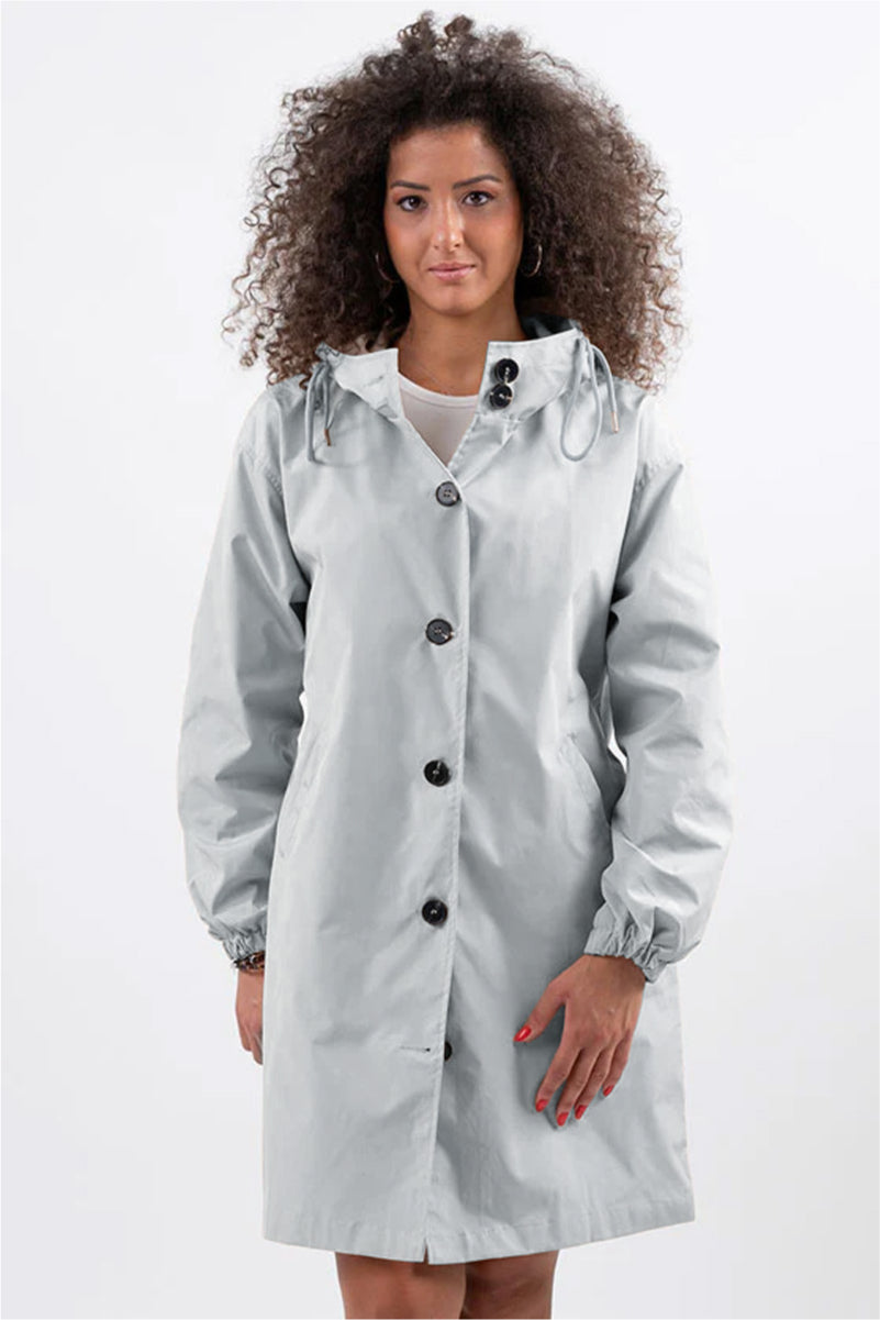 Barbara water-resistant windbreaker jacket shown in multiple colours