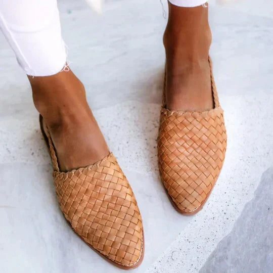 Leia | Handmade Lightweight Non-Slip Flat Sandals