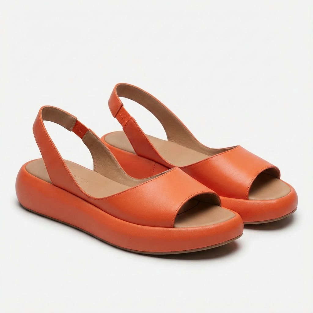 Sienna platform sandals detail